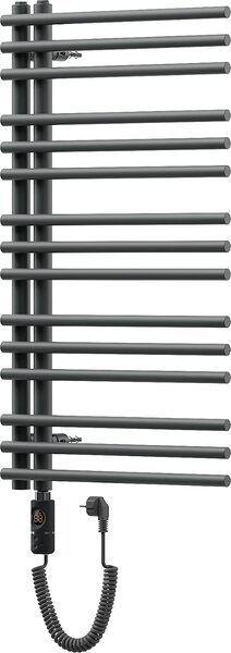 Mexen Neptun, element electric de încălzire 900 x 500 mm, 600 W, antracit, W101-0900-500-2600-66