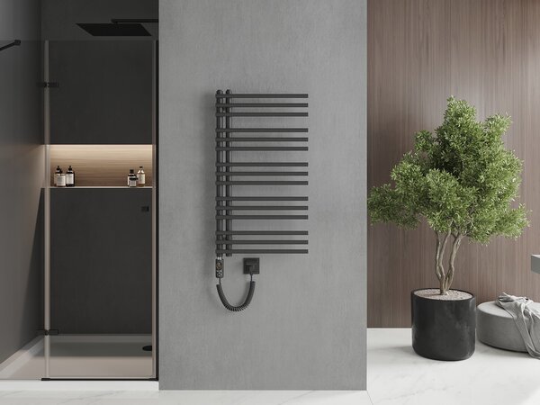 Mexen Neptun, element electric de încălzire 900 x 500 mm, 600 W, antracit, W101-0900-500-2600-66