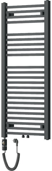 Mexen Pluton, element electric de încălzire 1200x500 mm + tijă de încălzire 600 W, antracit, W106-1200-500-2600-66