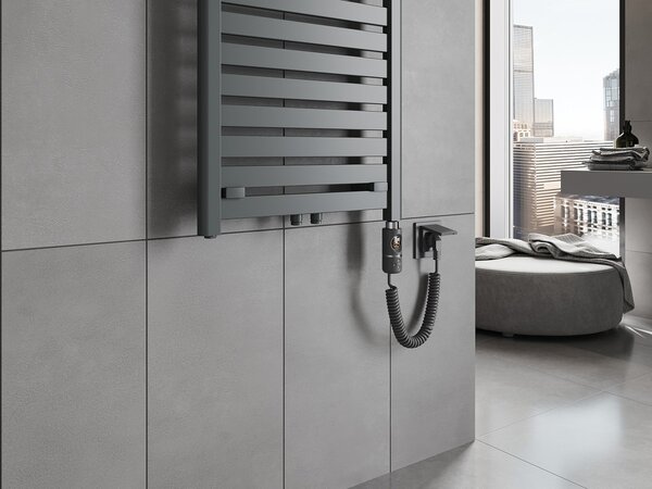 Mexen Uran, element electric de încălzire 1200 x 500 mm, 600 W, antracit, W105-1200-500-2600-66