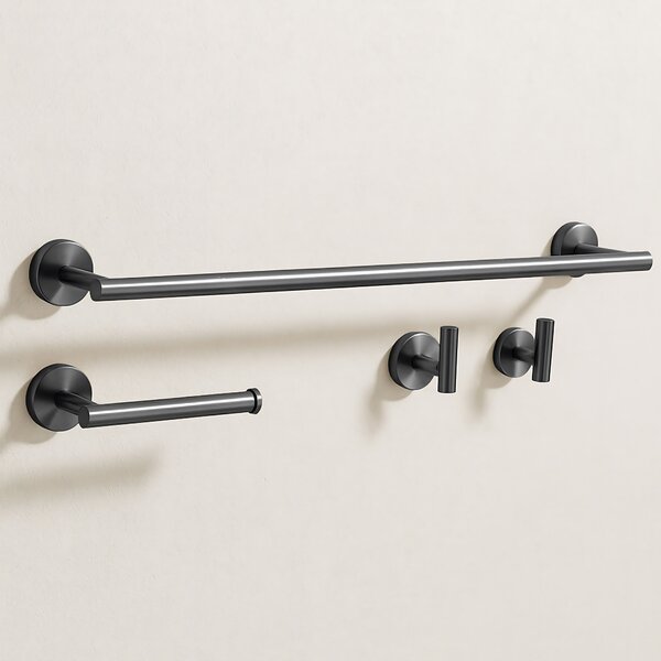 Set accesorii pentru baie Ari Titan 4 piese