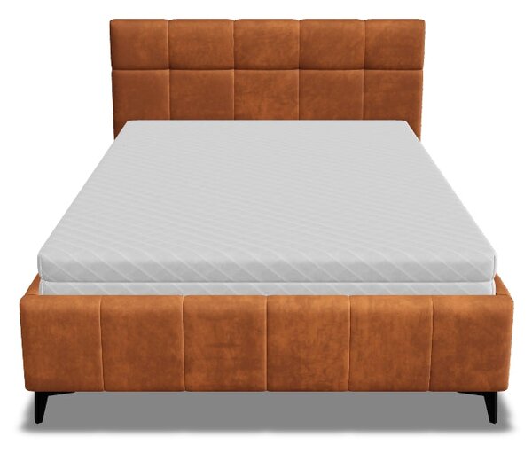 Pat NAOMI SR 160x200, personalizabil, somiera metalica si sistem de re