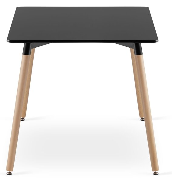 OFERTA Masa de bucatarie neagra ADRIA 120x80 cm II. calitate