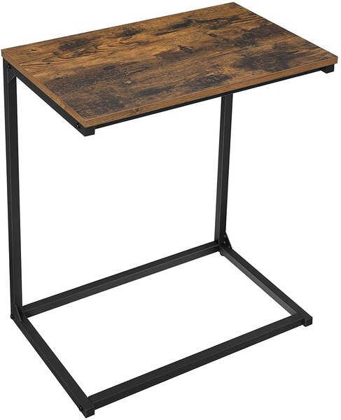 Masuta TAYLOR 55x35 cm, maro rustic