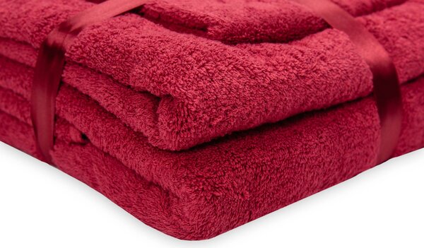 Set Prosoape Bumbac 600 Gsm De Fata 50x90 Cm + De Corp 70x140 + De Maini 30x50 Cm