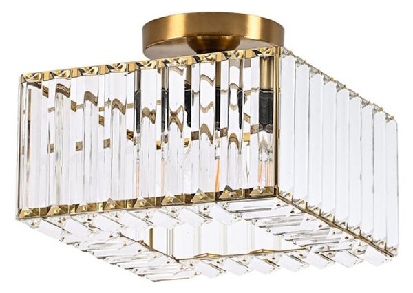 Light Prestige Vetro lampă de tavan 1x15 W auriu LP-2910/1C GD square