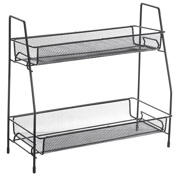 Organizator pentru bucatarie TALORO 31x32,5 cm, negru