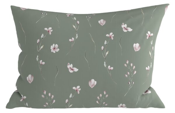 Fata de perna din microfibra SNUVIA 50x70 cm, verde salvie