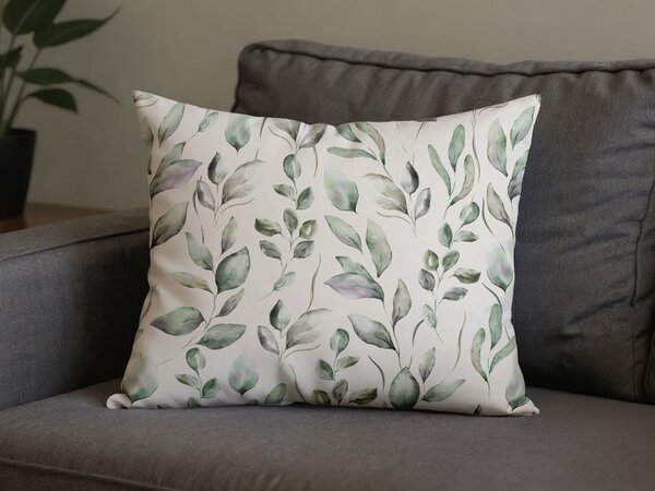 Fata de perna din microfibra SNUVIA 50x70 cm, verde salvie