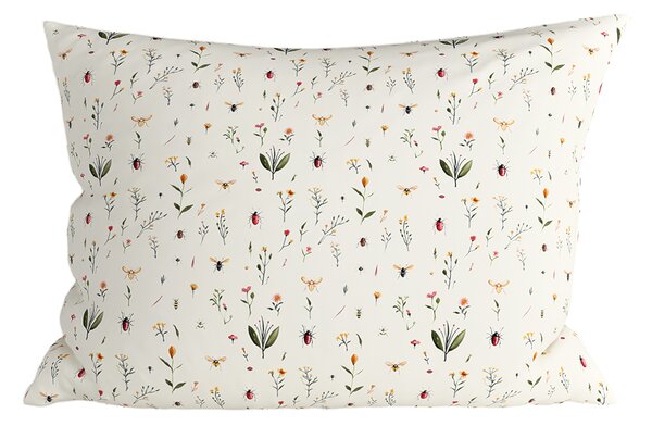Față de pernă din microfibra INSECTA 70x90 cm, crem