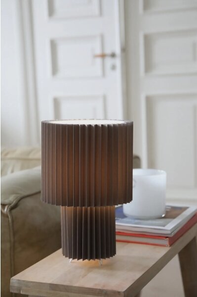 Markslöjd 108896 - Lampă de masă CATIS 1xE27/60W/230V, 32 cm, gri
