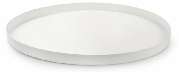 Tava decorativa CIRVIA Ø31,5 cm, alb