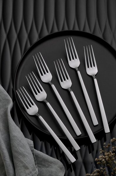 Set de tacâmuri, oțel inoxidabil, 30 buc