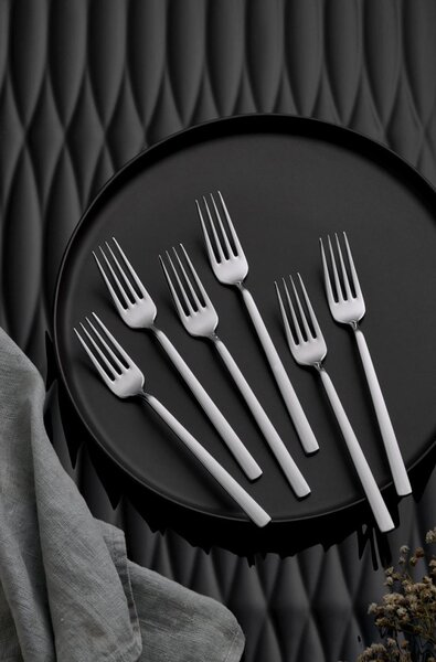 Set de tacâmuri, oțel inoxidabil, 30 buc