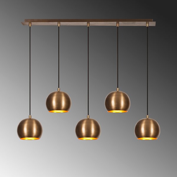 Lampa suspendata Silvani 5x, vintage