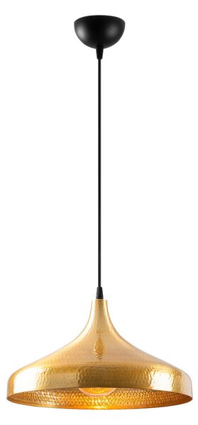 Lampă suspendată Tattoo, auriu-negru