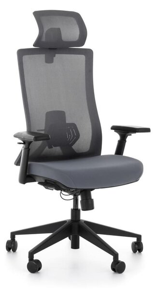 Scaun de birou Ramiro, gri