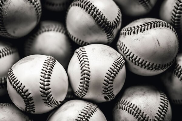 Tapet Mingi de baseball, Imagini de fundal unice, w09966 : Uwalls.ro