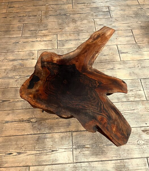 Măsuță de cafea Floating Walnut – 93x87x7 cm