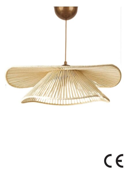 Lampă suspendată Opviq, crem