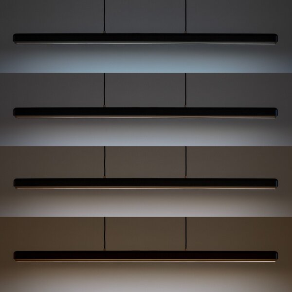 UMAGE Lampă suspendată LED Hazel Branch, alb/zahăr, 150 cm, reglabil, Alb, Camera de zi / sufragerie, Metal, Modern