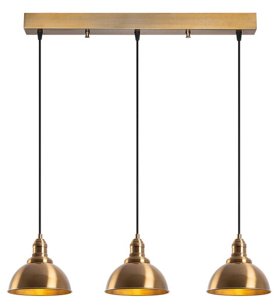 Lampa suspendata Varzan x3, vintage