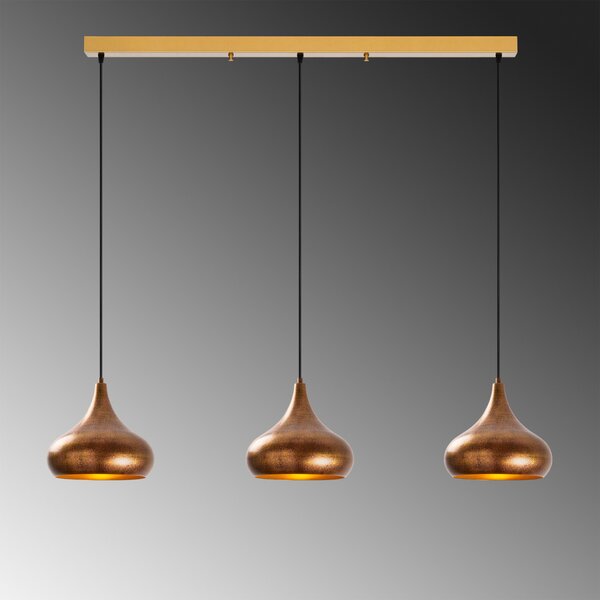 Lampă suspendată Muba x3, vintage