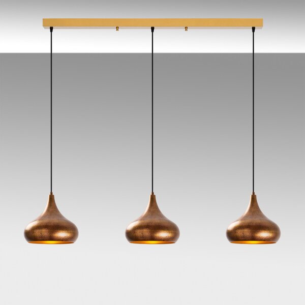 Lampă suspendată Muba x3, vintage