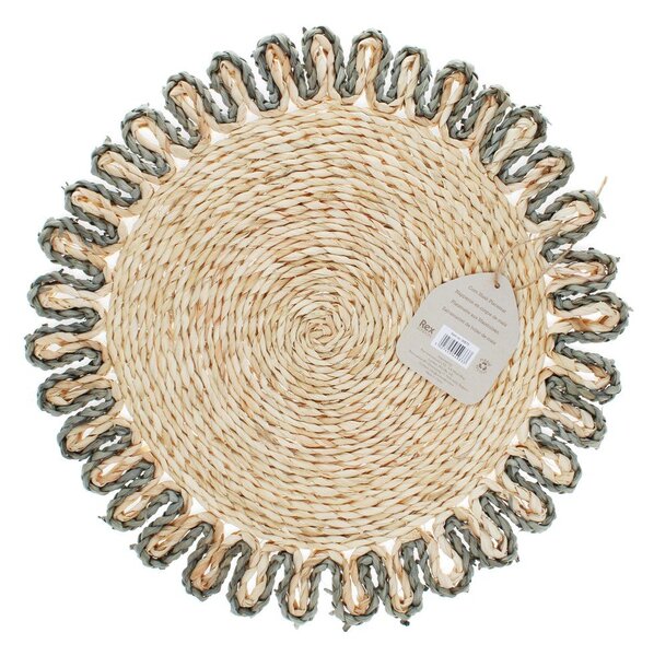 Suport pentru farfurii din coajă de porumb ø 38 cm Corn Husk – Rex London