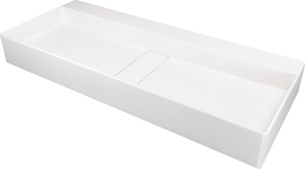 Deante Blur lavoar 80x40 cm dreptunghiular de blat alb mat CQB_AU8S