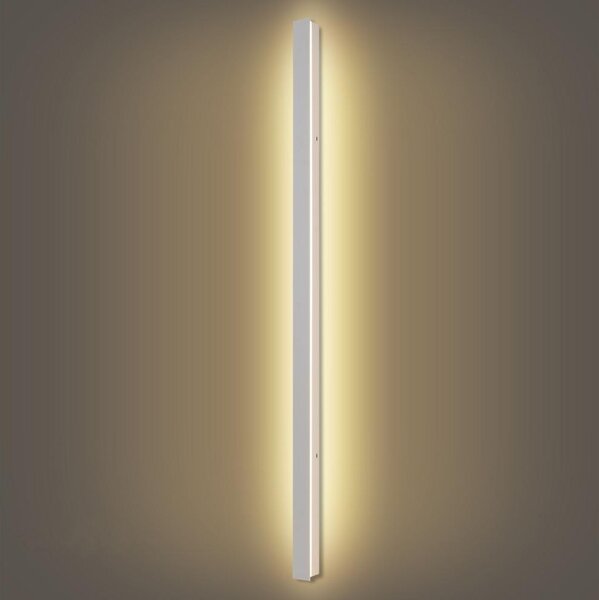 Brilagi - Aplică LED de exterior LINEAR, 32W, 230V, 3000K, IP65, 140 cm, albă, CRI 90