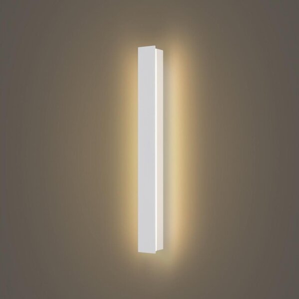 Brilagi - Aplică de perete LED LINEAR, 12W, 230V, 3000K, IP65, 50 cm, alb, CRI 90