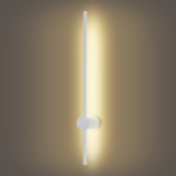 Brilagi AURA Aplică de perete LED pentru exterior, 12W, 230V, 3000K, IP54, 65 cm, alb, CRI 90