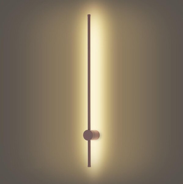 Brilagi - Aplica de exterior LED AURA LED/20W/230V 3000K IP54 97 cm maro IRC 90