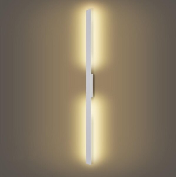 Brilagi - aplică de perete LED pentru exterior LUNA LED/30W/230V 3000K IP65 150 cm albă CRI 90