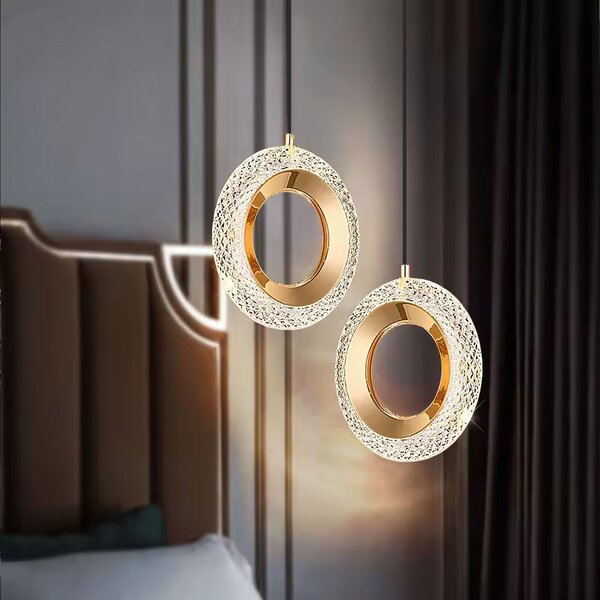 Lustră cu Cristale Suspendată G119-1CP GOLD