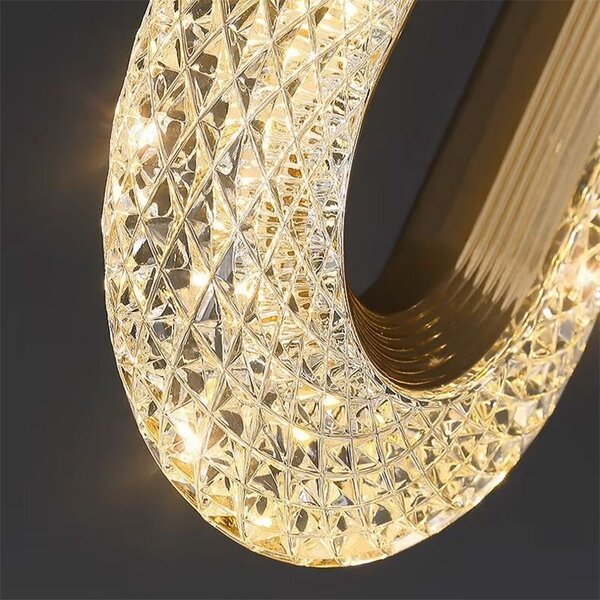 Lustră cu Cristale Suspendată G113-1CP GOLD