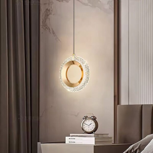 Lustră cu Cristale Suspendată G119-1CP GOLD
