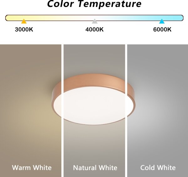 BRILAGI - Plafonieră LED dimabilă POOL LED/36W/230V pr. 30 cm cupru +DO