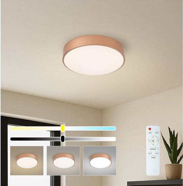 BRILAGI - Plafonieră LED dimabilă POOL LED/36W/230V pr. 30 cm cupru +DO