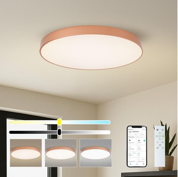 BRILAGI-LED Corp de iluminat cu dimmer POOL SMART LED/100W/230V 80 cm Wi-Fi Tuya finisaj cupru+ telecomandă