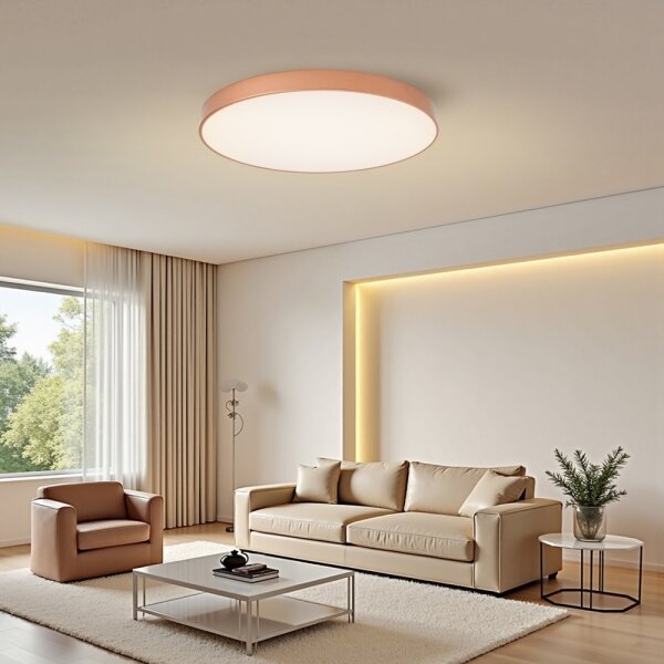 BRILAGI-LED Corp de iluminat cu dimmer POOL SMART LED/100W/230V 80 cm Wi-Fi Tuya finisaj cupru+ telecomandă