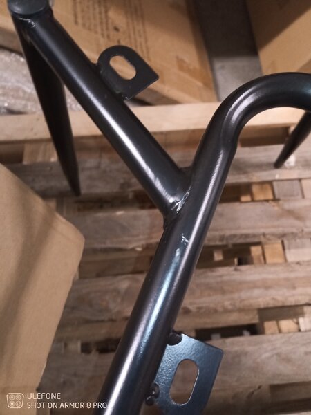 OFERTA Scaun din plastic alb CORRAL B calitatea II