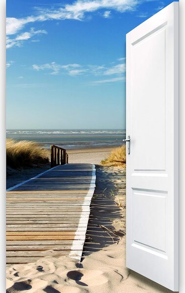 Fototapeta pentru usa BEACH DUNE 86x200 cm