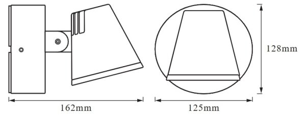 Osram - LED Aplică de perete pentru exterior ENDURA STYLE LED/13,5W/230V IP44