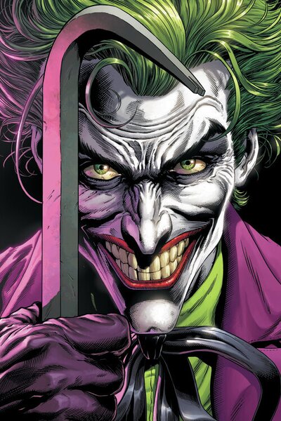 Poster de artă Joker - Three Jokers