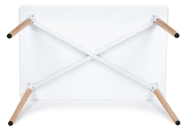 OFERTA Masa de sufragerie neagra BERGEN 120x80 cm II. calitate