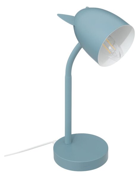 Atmosphera - Lampă de masă pentru copii OREILLES, 1xE14/40W/230V, albastră