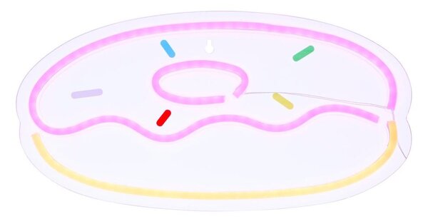 Atmosphera - Decorațiune de perete neon LED DONUT LED/5V