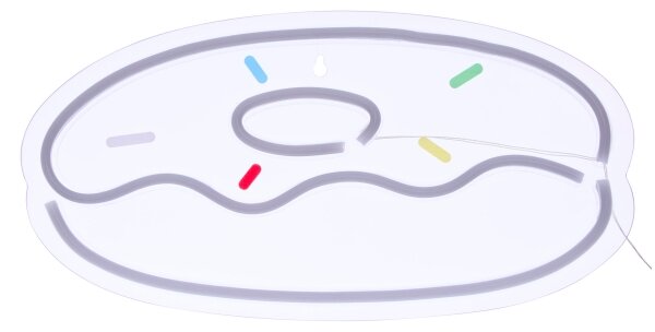 Atmosphera - Decorațiune de perete neon LED DONUT LED/5V